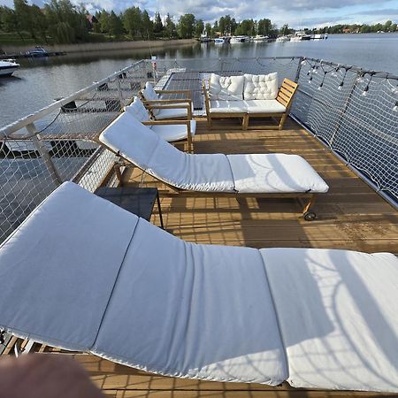 Domek Na Wodzie - Houseboat -Sauna, Taras Na Dachu, Dwie Sypialnie Mikołajki 외부 사진