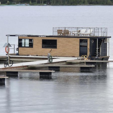 Domek Na Wodzie - Houseboat -Sauna, Taras Na Dachu, Dwie Sypialnie Mikołajki 외부 사진
