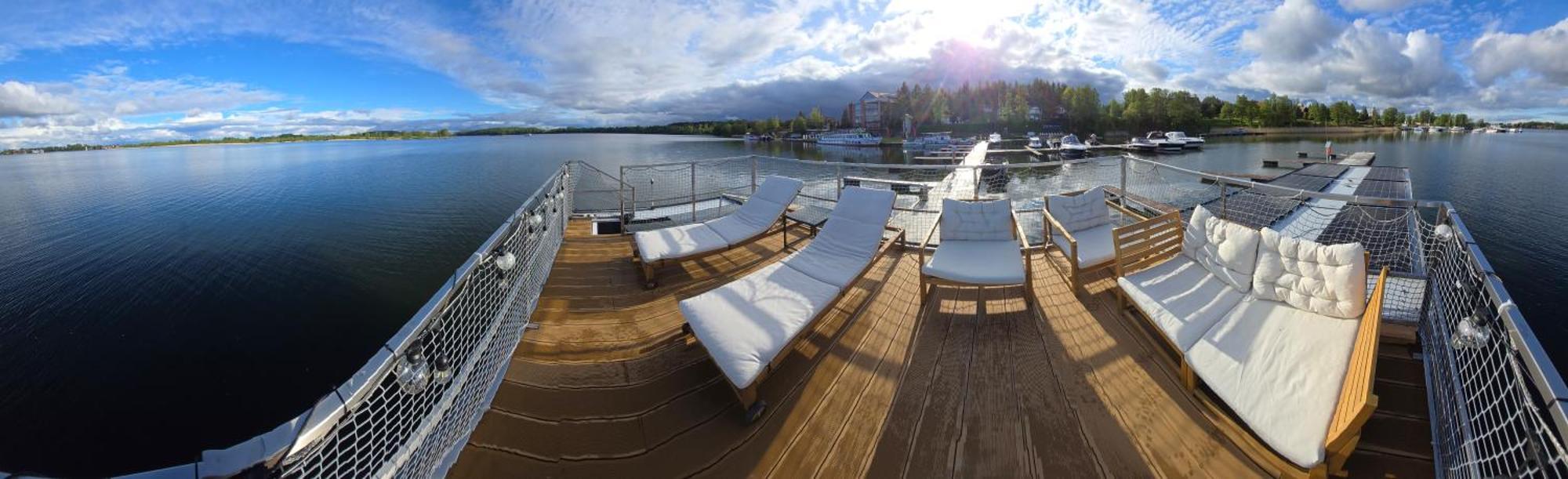 Domek Na Wodzie - Houseboat -Sauna, Taras Na Dachu, Dwie Sypialnie Mikołajki 외부 사진